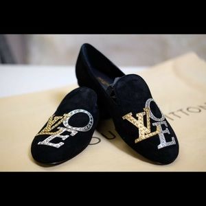 Authentic Louis Vuitton Espadrille LoveEmbellished